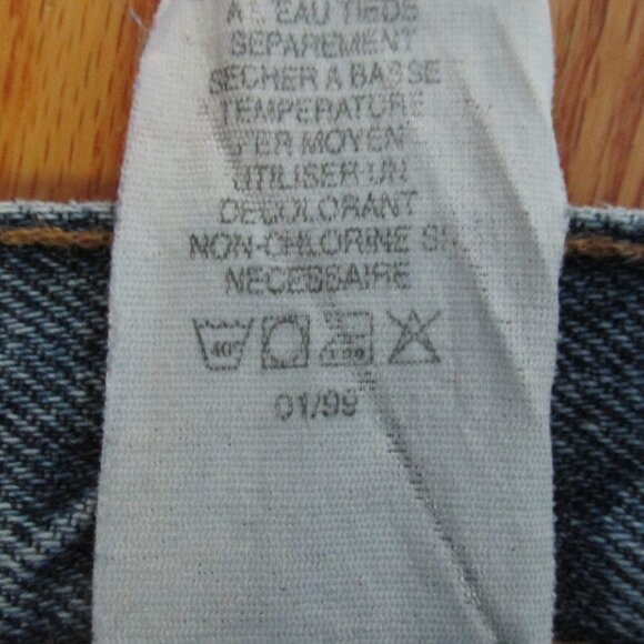 TOMMY HILFIGER WOMEN'S SIZE 6 X 27 JEANS STONE WASHED PERFECT T SPELLOUT FLAG 90 - Picture 16 of 16